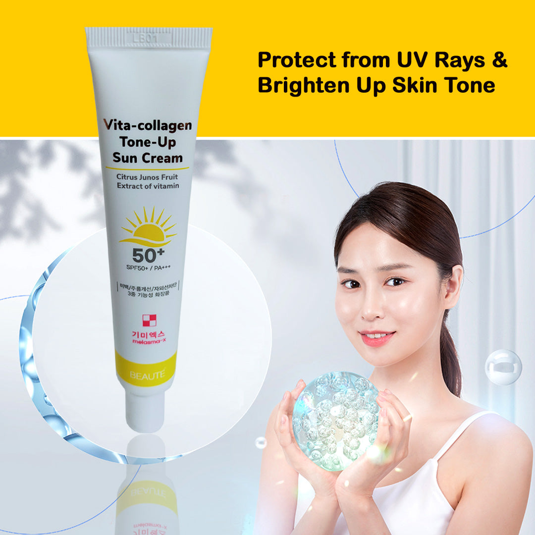 Beaute Vita Collagen Tone Up Sun Cream