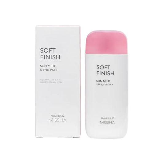 Missha All Around Safe Block Soft Finish Sun Milk SPF50+ Or PA+++