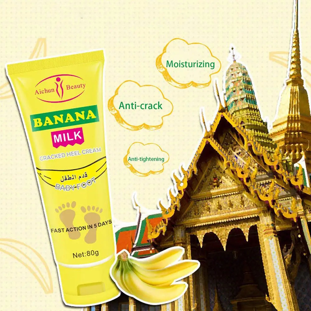 Aichun Beauty Banana Milk Cracked Heel Cream