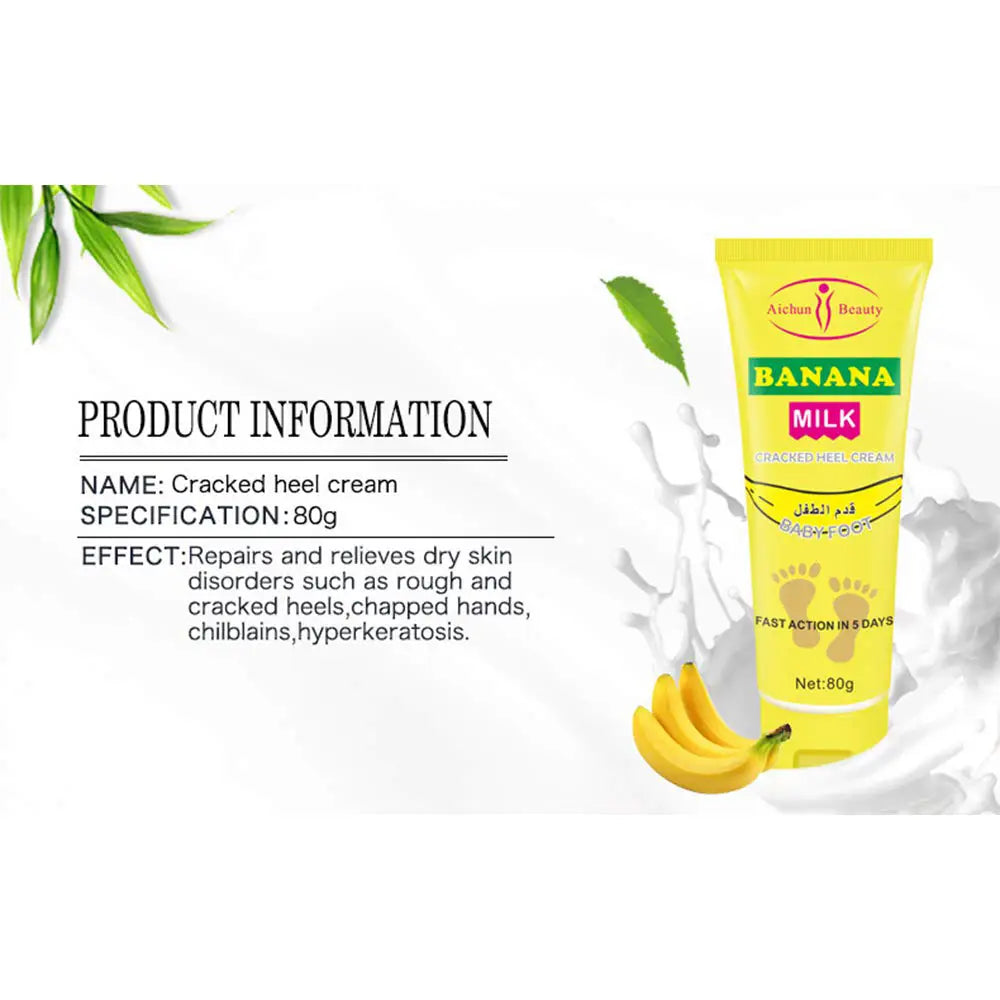 Aichun Beauty Banana Milk Cracked Heel Cream