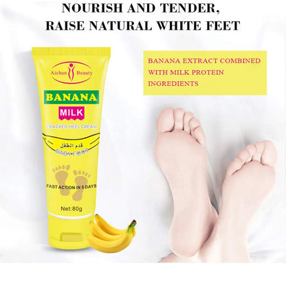 Aichun Beauty Banana Milk Cracked Heel Cream
