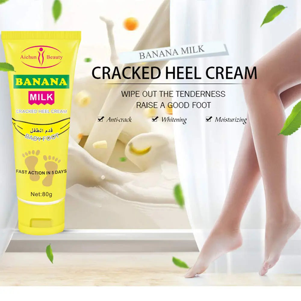 Aichun Beauty Banana Milk Cracked Heel Cream