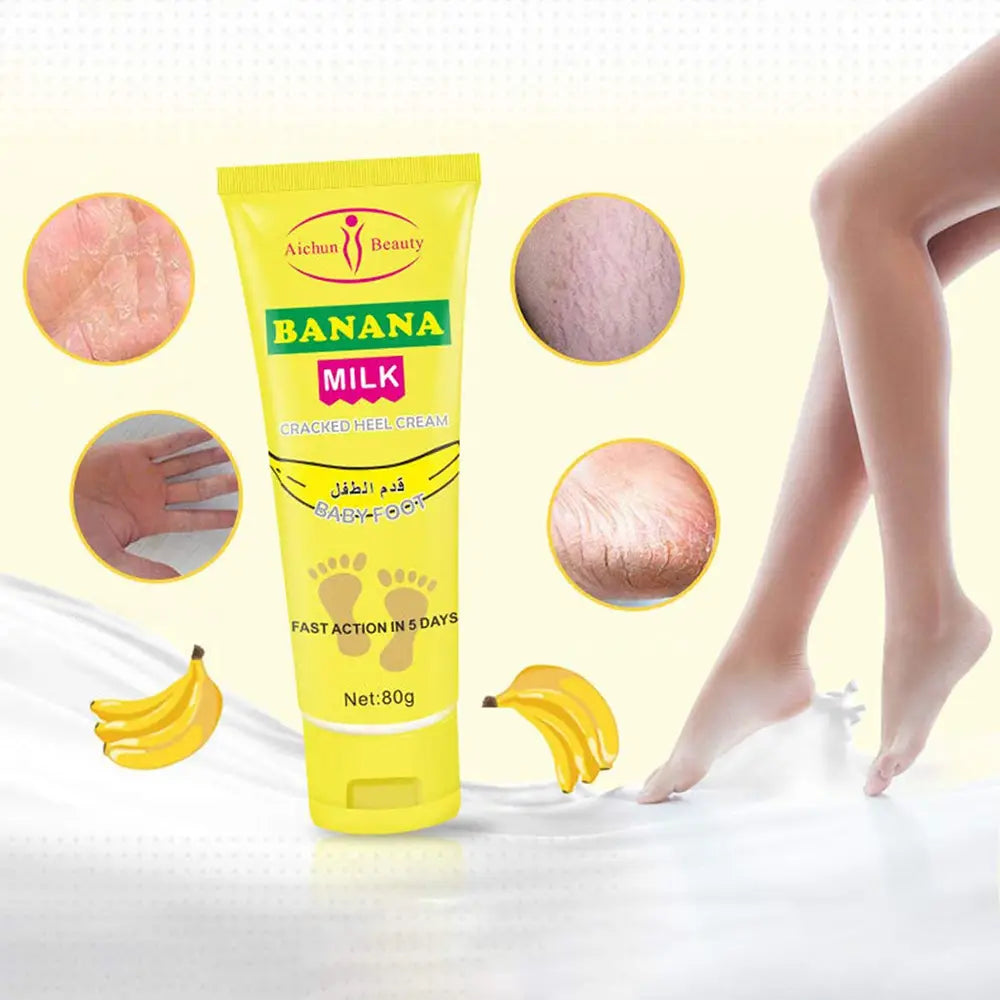 Aichun Beauty Banana Milk Cracked Heel Cream