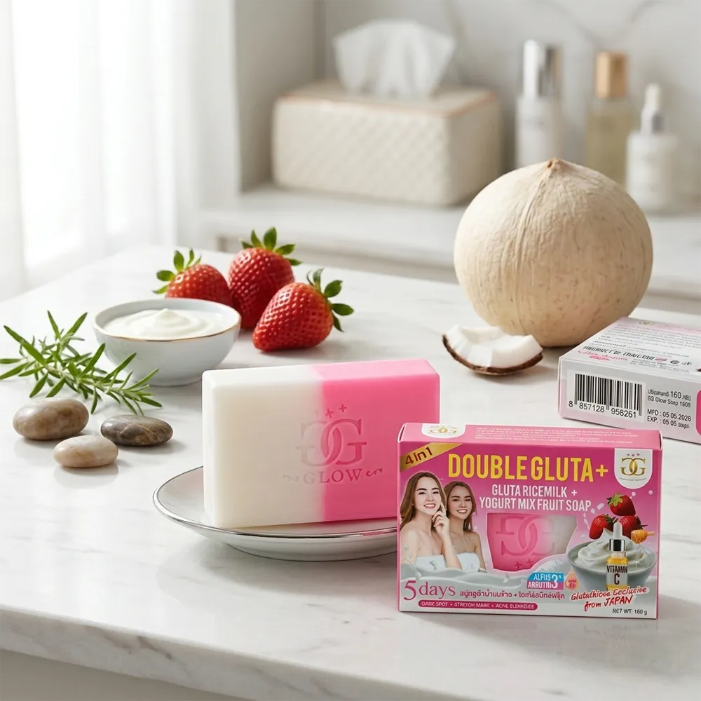 Double Gluta+ Glutaricemilk + Yogurt Mix Fruit Soap