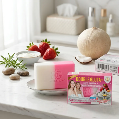 Double Gluta+ Glutaricemilk + Yogurt Mix Fruit Soap