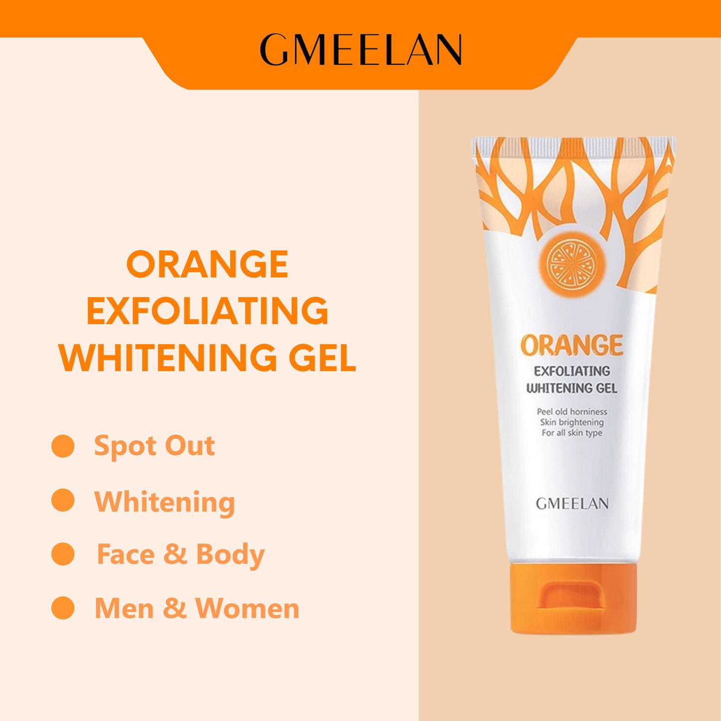 GMEELAN Orange Exfoliating Whitening Gel